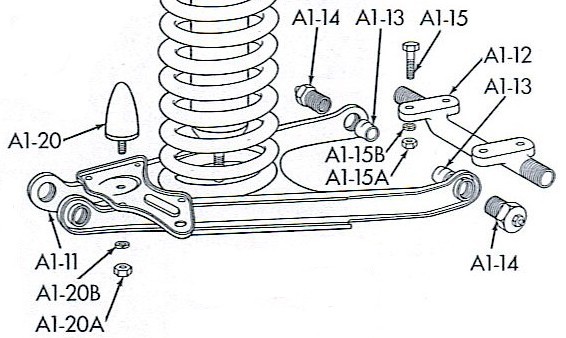 Hudson Jet Front Suspension