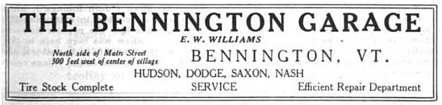 Bennington Garage