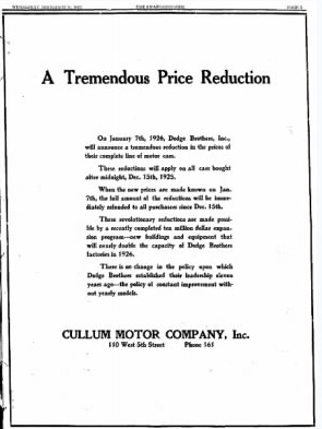 Cullum Motor Company