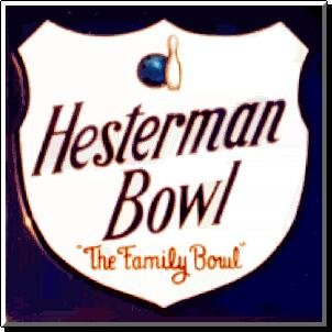 Hesterman Bowl Sign