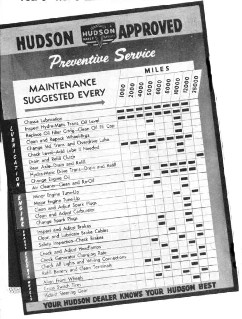 Hudson Approved Preventative Service