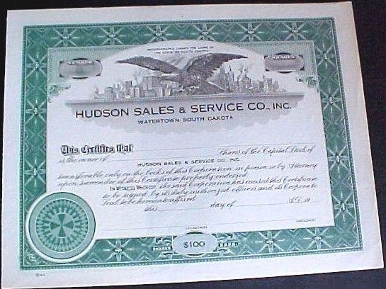 Hudson Sales & Service Co.