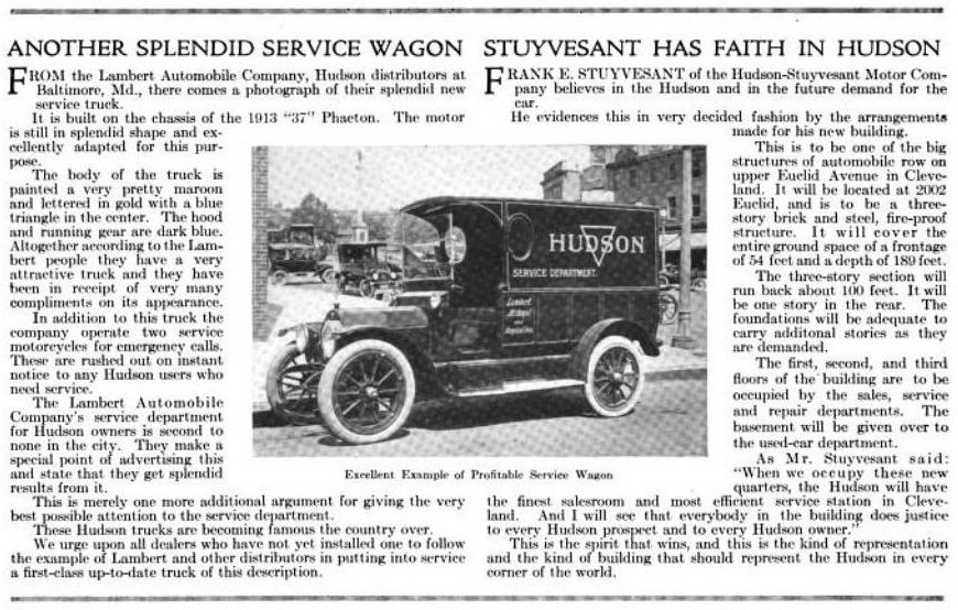 Hudson-Stuyvesant Motor Company
