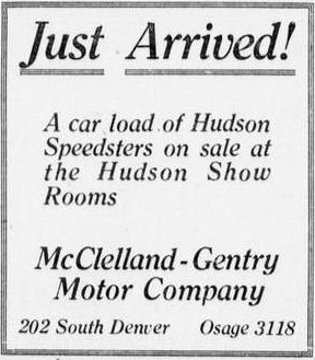 McClelland-Gentry Motor Co