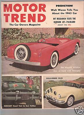 Motor Trend, August 1953