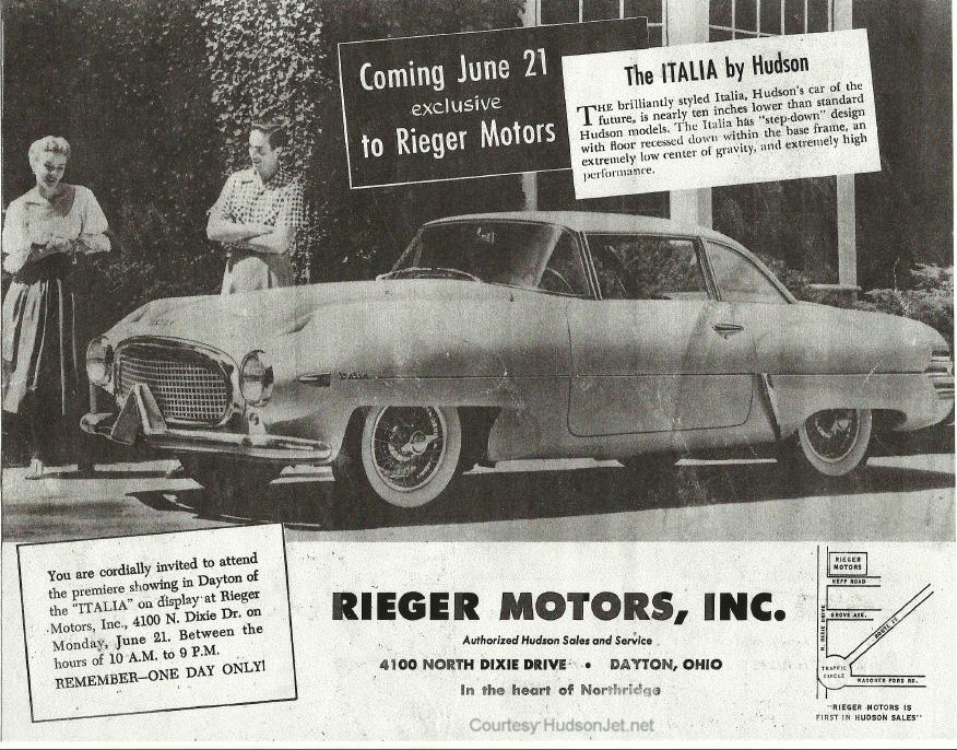 Hudson Italia at Rieger Motors