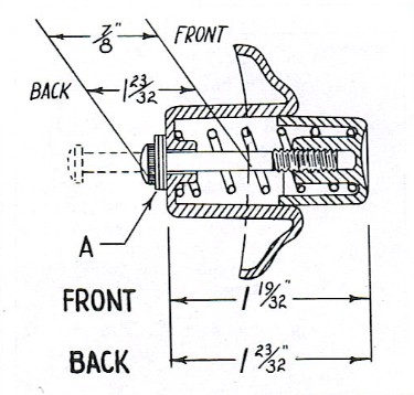 Hudson Jet Door Lock Release Push Button Adjustment