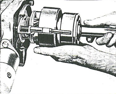 Figure 4 - Overdrive Mainshaft and Ring Gear Assembly