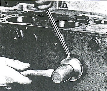 Figure 7 - Install of Water Jacket Plugs
